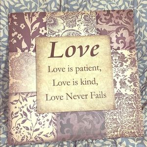 Portrait with a Love Quote